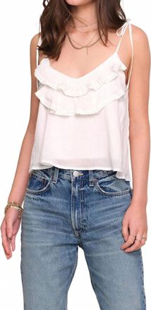Heartloom Becca Camisole Top In Eggshell
