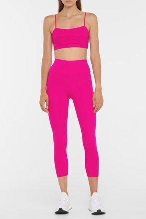 Lanston Hypnotic Cropped Legging In Fuchsia