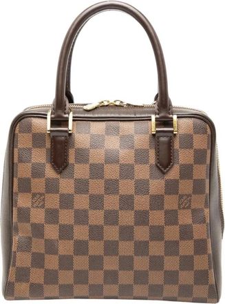 Louis Vuitton Pre-owned Leren Schoudertas - Dames - Vintage Handtas - Bruin - ONE Size - Leer - Vintage
