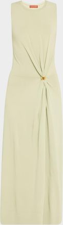 Altuzarra Saralien Gathered Sleeveless Maxi Dress