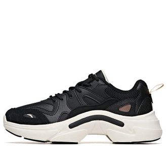 Anta (WMNS) ANTA Life Series Sneakers Black Dad Shoes 12948883-1