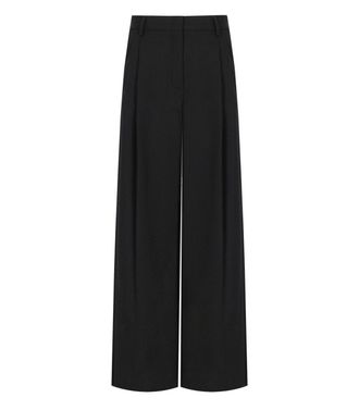 Weekend by Max Mara PANTALONE WIDE LEG OVVIO NERO MAX MARA WEEKEND