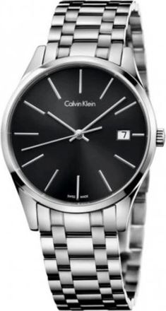Calvin Klein Tijdloos Quartz Horloge - Dames - Horloges - Grijs - ONE Size - Accessoires