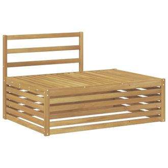 vidaXL Sof&aacute; Modular De Exterior Blanco 115 X 83 X 73 Cm Vidaxl