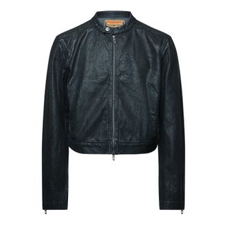 Diesel Mens D Glory Dd Denim Jacket in Black/Grey De - Size Medium