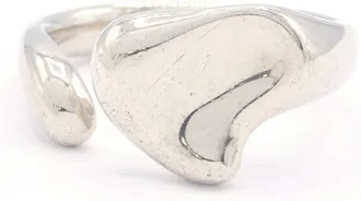 Tiffany & Co. Heart Sterling Silver 925 Band Ring (Pre-Owned)