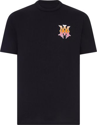 Amiri COTTON T-SHIRT WITH FRONT LOGO - Amiri - Man