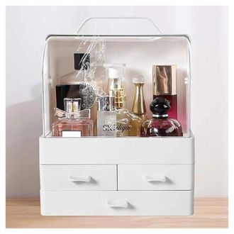 Trade Shop Trade Shop - Organizer Porta Trucchi Box Portagioie Impermeabile Espositore Per Cosmetici Abs