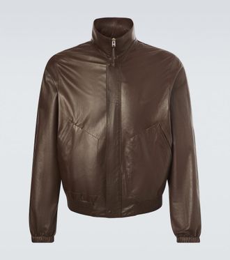 Tom Ford Leather blouson jacket
