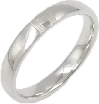 Hermès White Gold White Gold (18K) Band Ring (Pre-Owned)