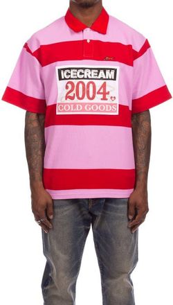 Icecream Strawberry Appliqu&eacute; Polo in Orchid at Nordstrom, Size Medium