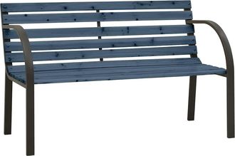 vidaXL Vidaxl - Panca Da Giardino 81 Cm In Legno Di Abete Cinese Grigia