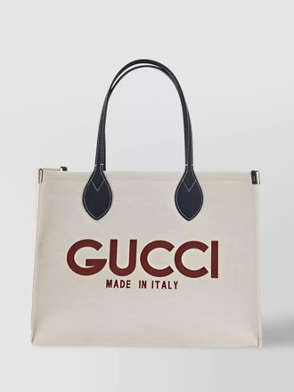 Gucci tote bags dual handles