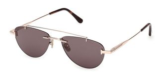 Tom Ford FT1356 ASTOR-02 28A Mens Sunglasses Gold Size 55