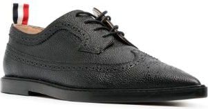 Thom Browne Flat Shoes Blacks And Greys