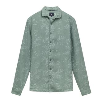 State of Art Hemd - Heren - Overhemden - Groen - Maat: 2XL
