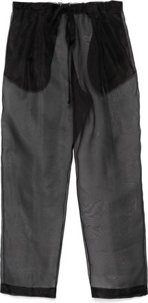 Khaite Trenton Silk Trousers