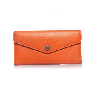 Michael Kors Michael Kors oranje leren portemonnee