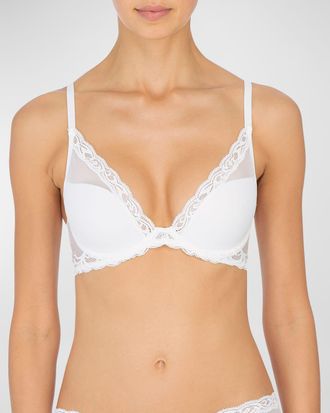 Natori Feathers Contour Plunge Bra