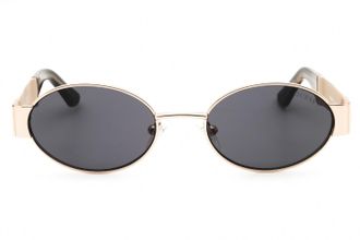 Guess GU00262 Oval Metal Sunglasses - Gold
