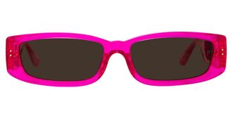 Linda Farrow TALITA LFL1419 C7 Womens Sunglasses Pink Size 59