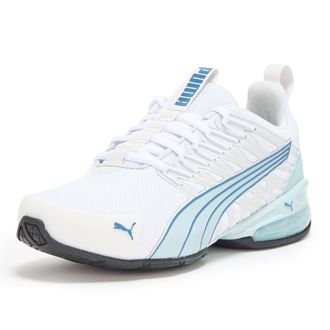 Puma Womens Voltaic Evo Cross Trainer Sneaker, White-Frosted Dew, 4 UK