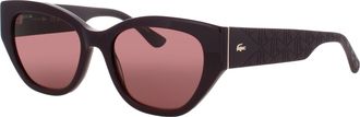 Lacoste Sunglasses Burgundy