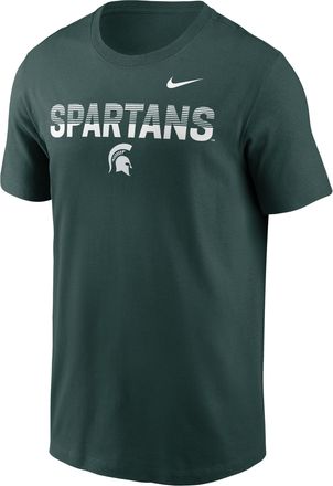 Nike Michigan State Primetime Kinetic Nike Mens College T-Shirt in Green | N1993EYMST-59L