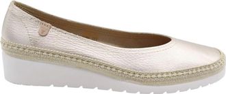 Verbenas Schoenen, Dames, Geel, 39 EU, Stijlvolle Ballerina Schoenen met Sakiz Detail