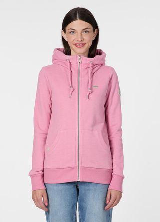 Ragwear Sweatjacke RAGWEAR NESKIA ZIP A, Damen, Gr. XXL, marshmallow, Sweatware, Obermaterial: 70% Baumwolle, 30% Polyester, unifarben, normal, Rundhals, Swea