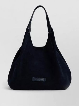Gianni Chiarini suede shoulder bag