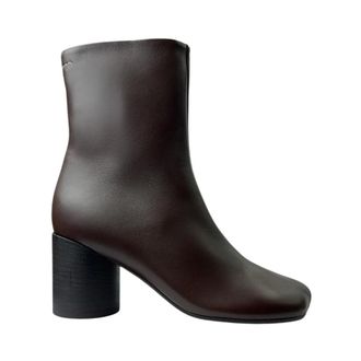 Maison Margiela Heeled Boots, female, Brown, Size: 8 1/2 US Ankle Boot
