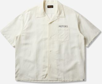 Visvim Men s Crosby Shortsleeve Shirt White