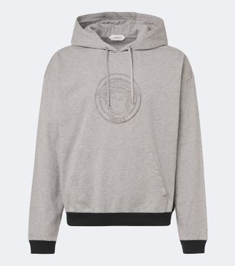 Versace Medusa cotton jersey hoodie