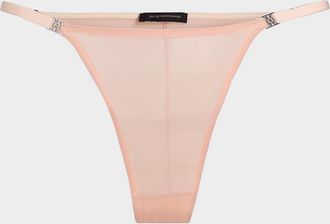 Kiki De Montparnasse Brienne Stretch Mesh String Bikini Briefs