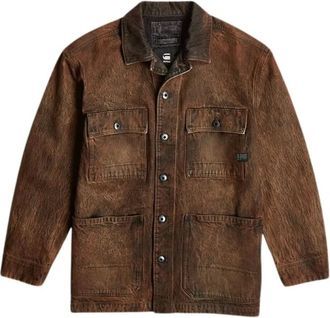G-Star Hombre, Chaquetas, Marr&oacute;n, Talla: XL