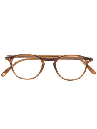 Garrett Leight Hampton glasses - unisex - Acetate - 42 - Brown