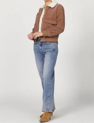 Dear John Denim Hallie Corduroy Jacket In Melted Butterscotch