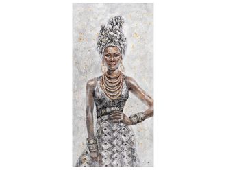 Schubiger M&ouml;bel Bild Dunkle Sch&ouml;nheit mit Imposantem Kleid