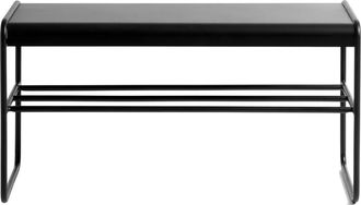 Muubs Copenhagen Bank, 90 x 47 cm, Eisen, schwarz