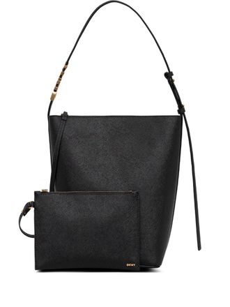 DKNY detachable-pouch tote bag - Black
