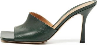 Bottega Veneta Sandali con punta quadrata - Verde