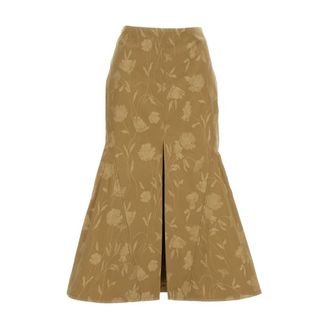 Erdem Dames, Rokken, Beige, Maat: XS