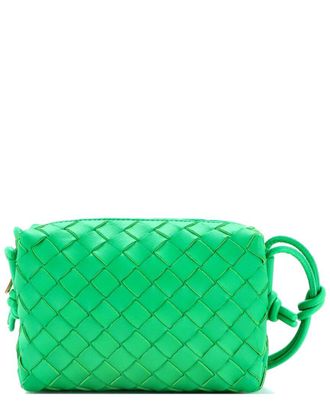 Bottega Veneta Loop Crossbody Bag Intrecciato Nappa Mini (Authentic Pre-Loved)