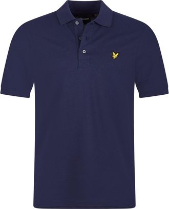Lyle & Scott Herenpolo met korte mouwen (Marine)