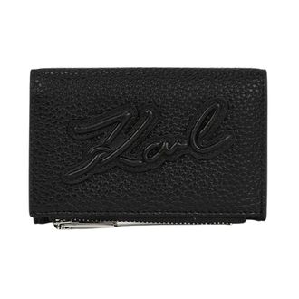 Karl Lagerfeld Dames, Accessoires, Zwart, Maat: ONE Size Leer