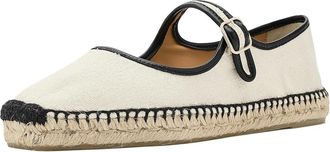 Castaner Padua Flat Espadrille Womens Flat Shoes Crudo : EU 38 (US Womens 7.5) N