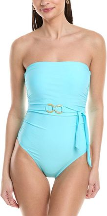 Helen Jon Belted Bandeau One-Piece
