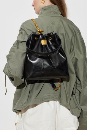 Balmain Backpack Pulse, Womens, Black