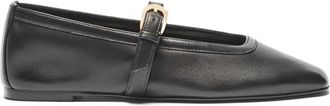 Stuart Weitzman Schoenen, Dames, Zwart, 36 1/2 EU, Sai Ballerina plat